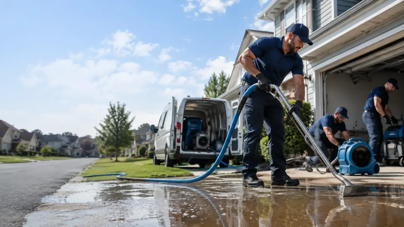 Flood Damage Restoration in De Witt, NE